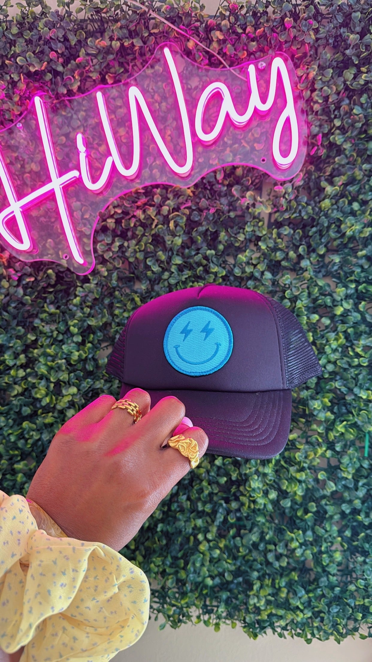 Electric Smile Trucker Hat