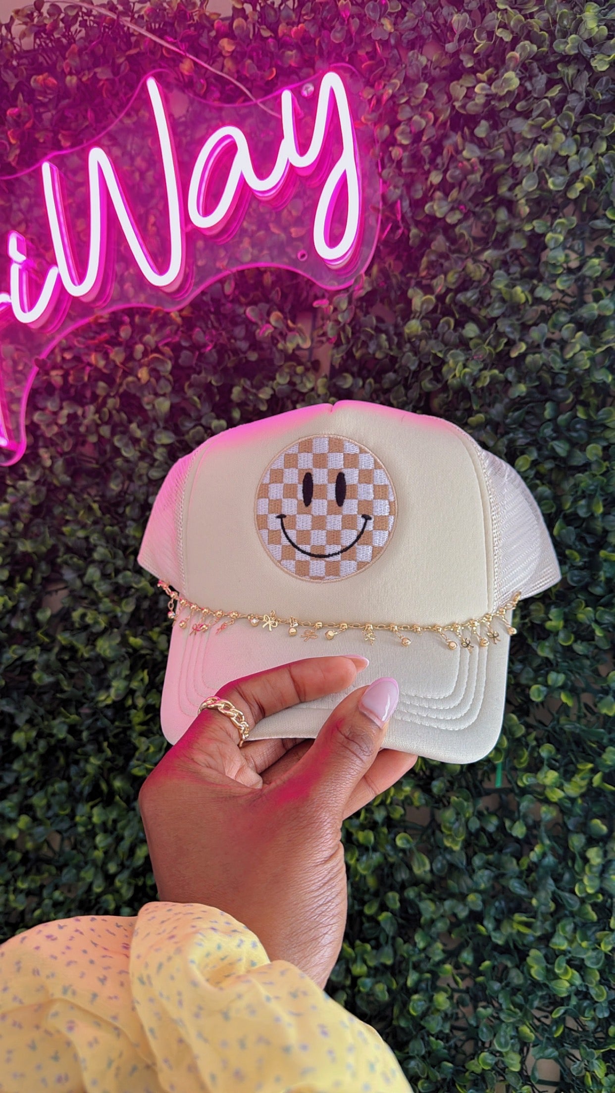 The Cream Checker Smiley Trucker
