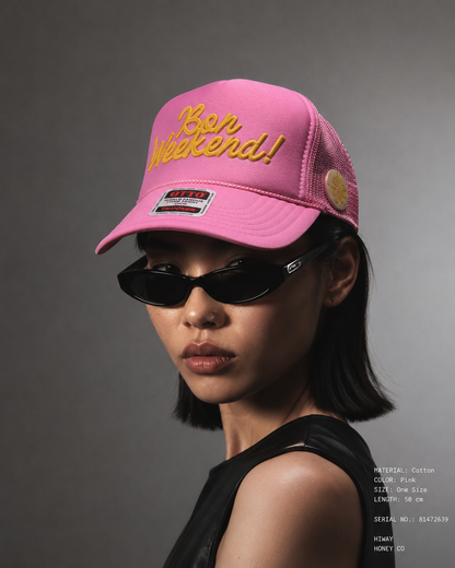 Bon Weekend! Trucker Hat