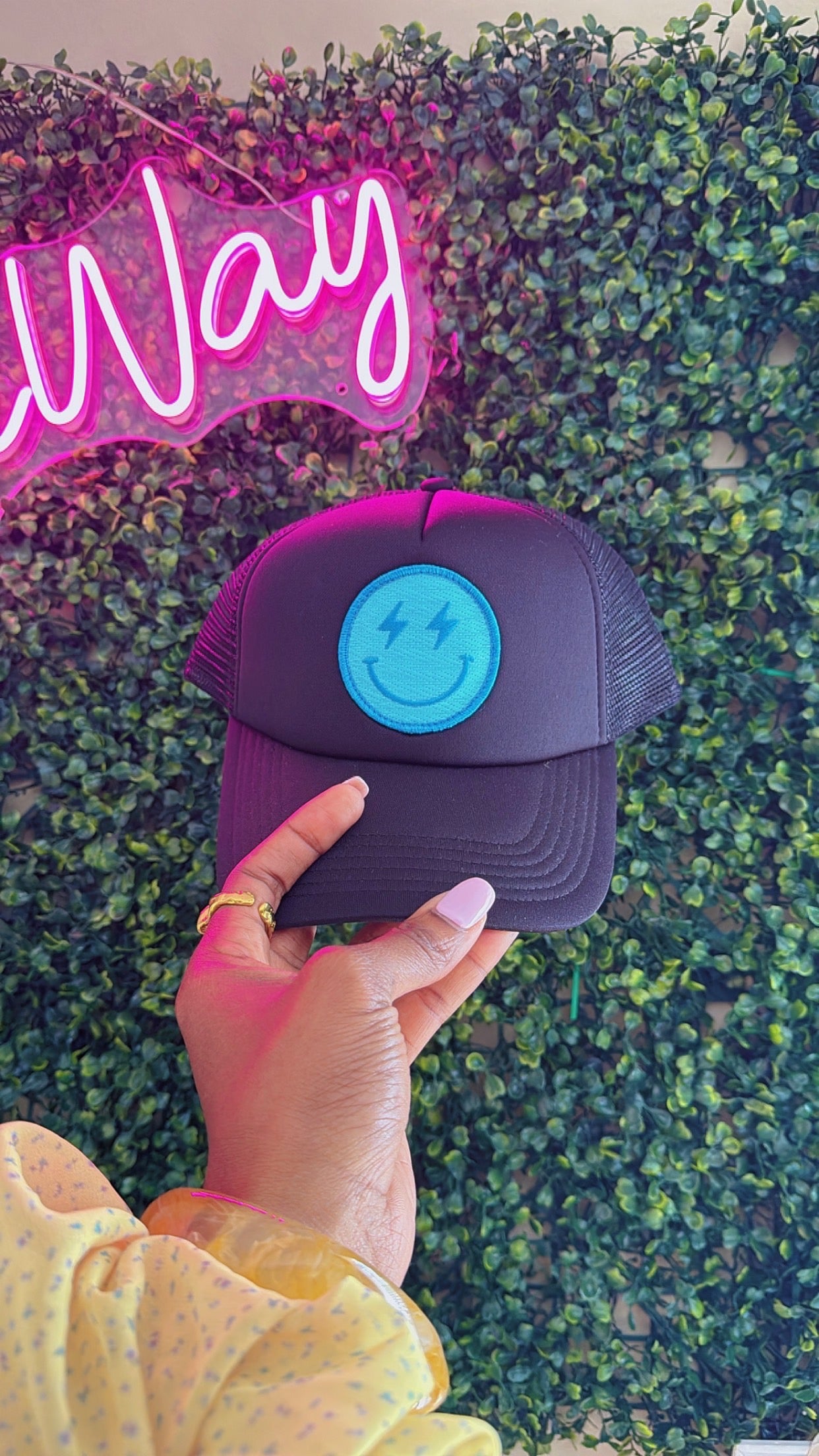 Electric Smile Trucker Hat