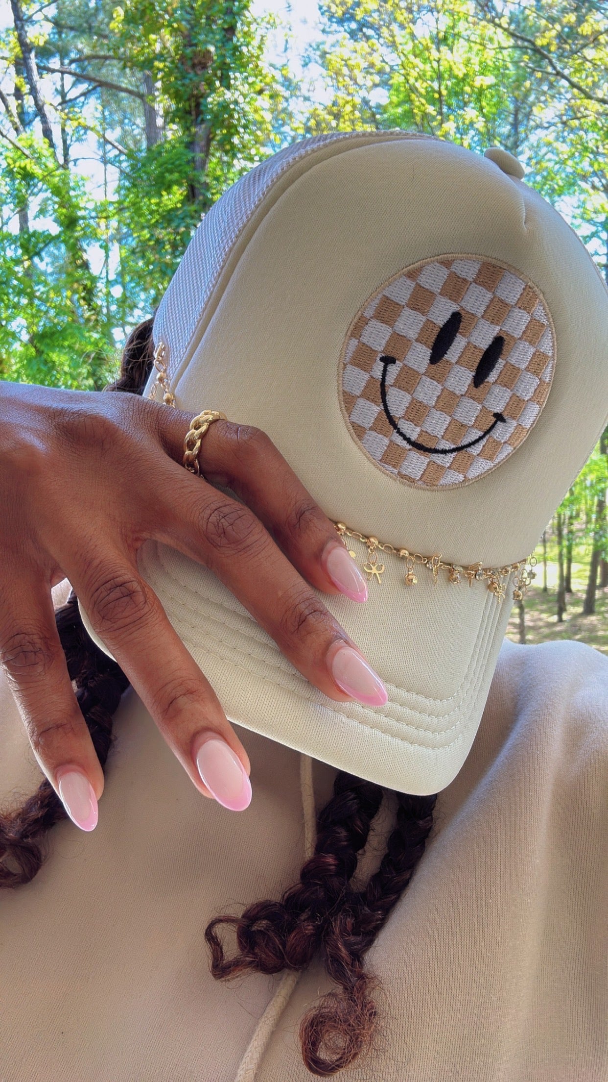 The Cream Checker Smiley Trucker