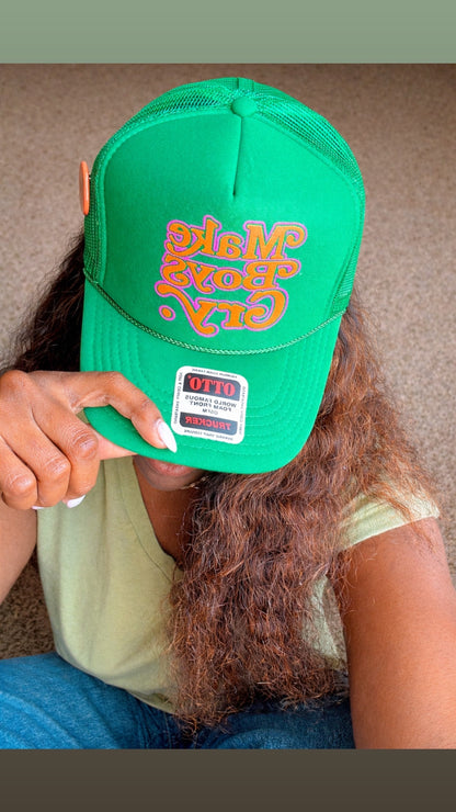 Make Boys Cry Trucker Hat