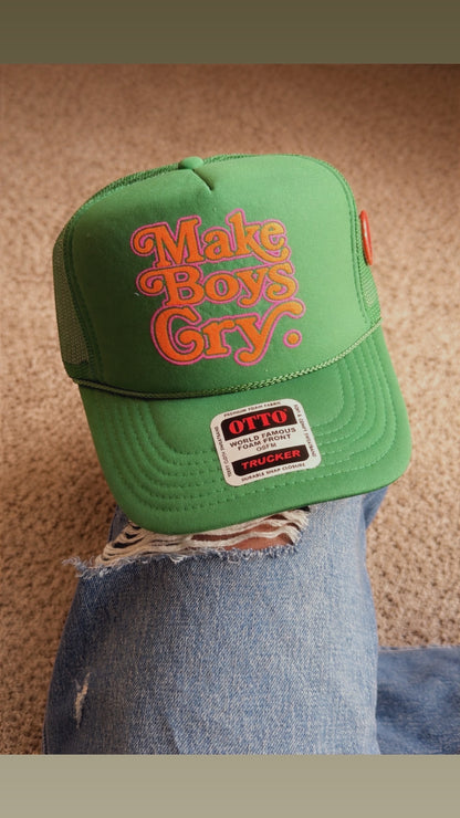 Make Boys Cry Trucker Hat