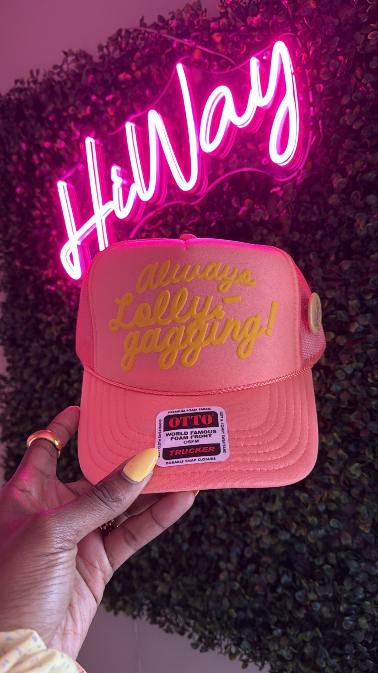 Always Lollygagging, PUFF Trucker Hat
