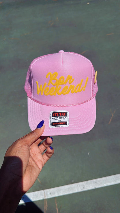 Bon Weekend! Trucker Hat
