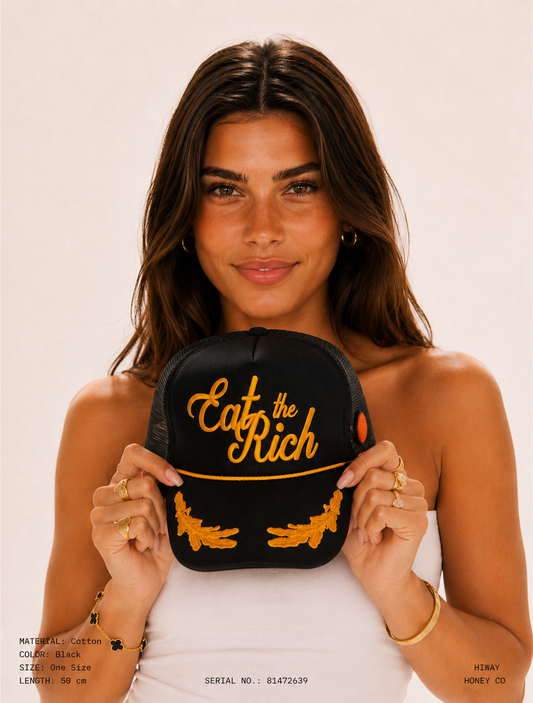 Eat The Rich, Western Trucker Hat