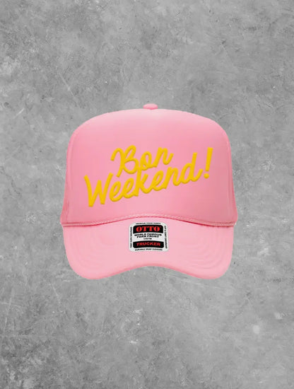 Bon Weekend! Trucker Hat