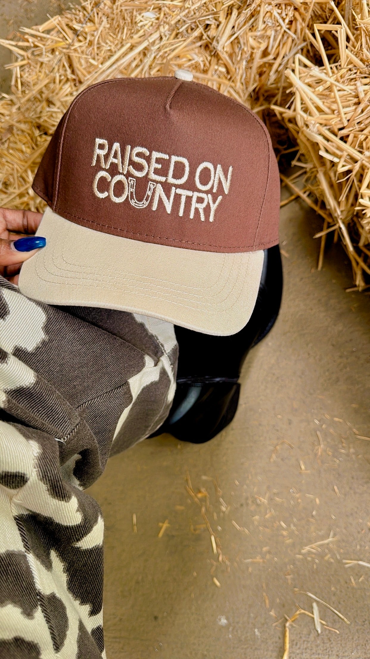 Raised on Country Trucker Hat