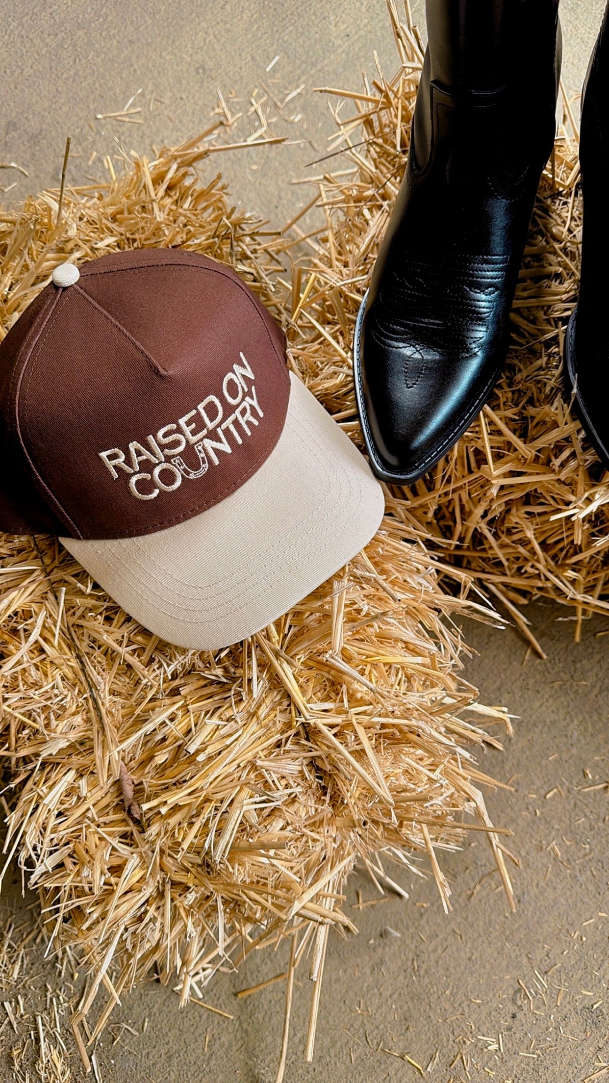Raised on Country Trucker Hat