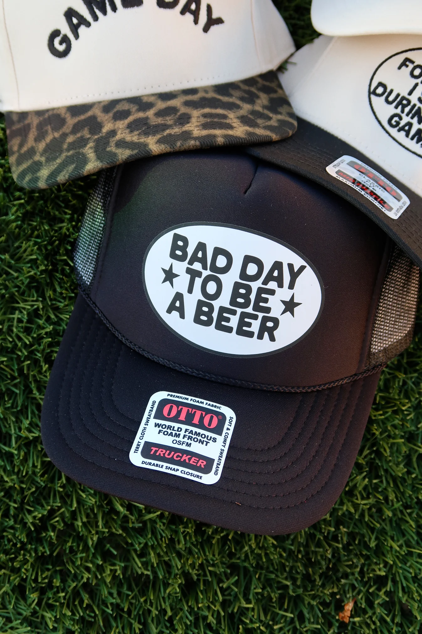 Bad Day To Be A Beer- Foam Trucker Hat Game Day Hat