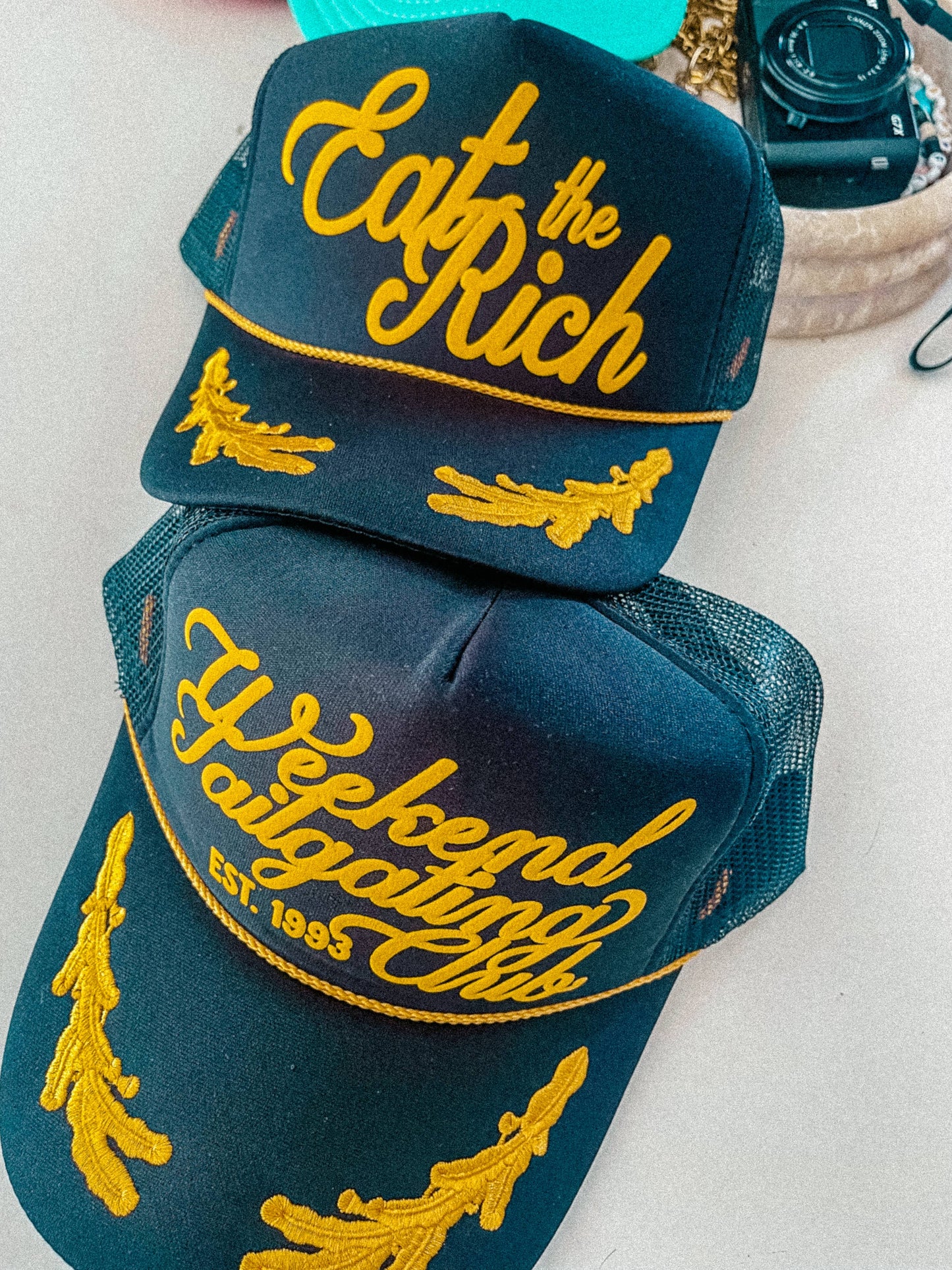 Eat The Rich, Western Trucker Hat