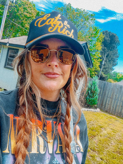 Eat The Rich, Western Trucker Hat