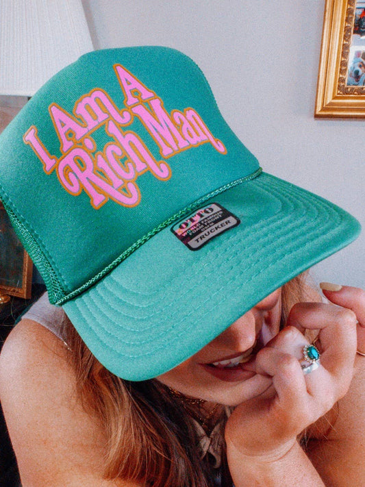 Mom, I Am A Rich Man Trucker Hat | Cher Inspired