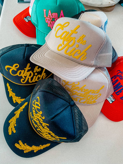Eat The Rich, Western Trucker Hat
