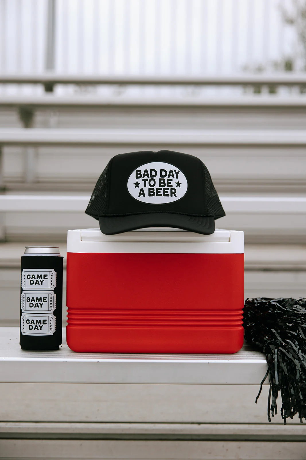 Bad Day To Be A Beer- Foam Trucker Hat Game Day Hat